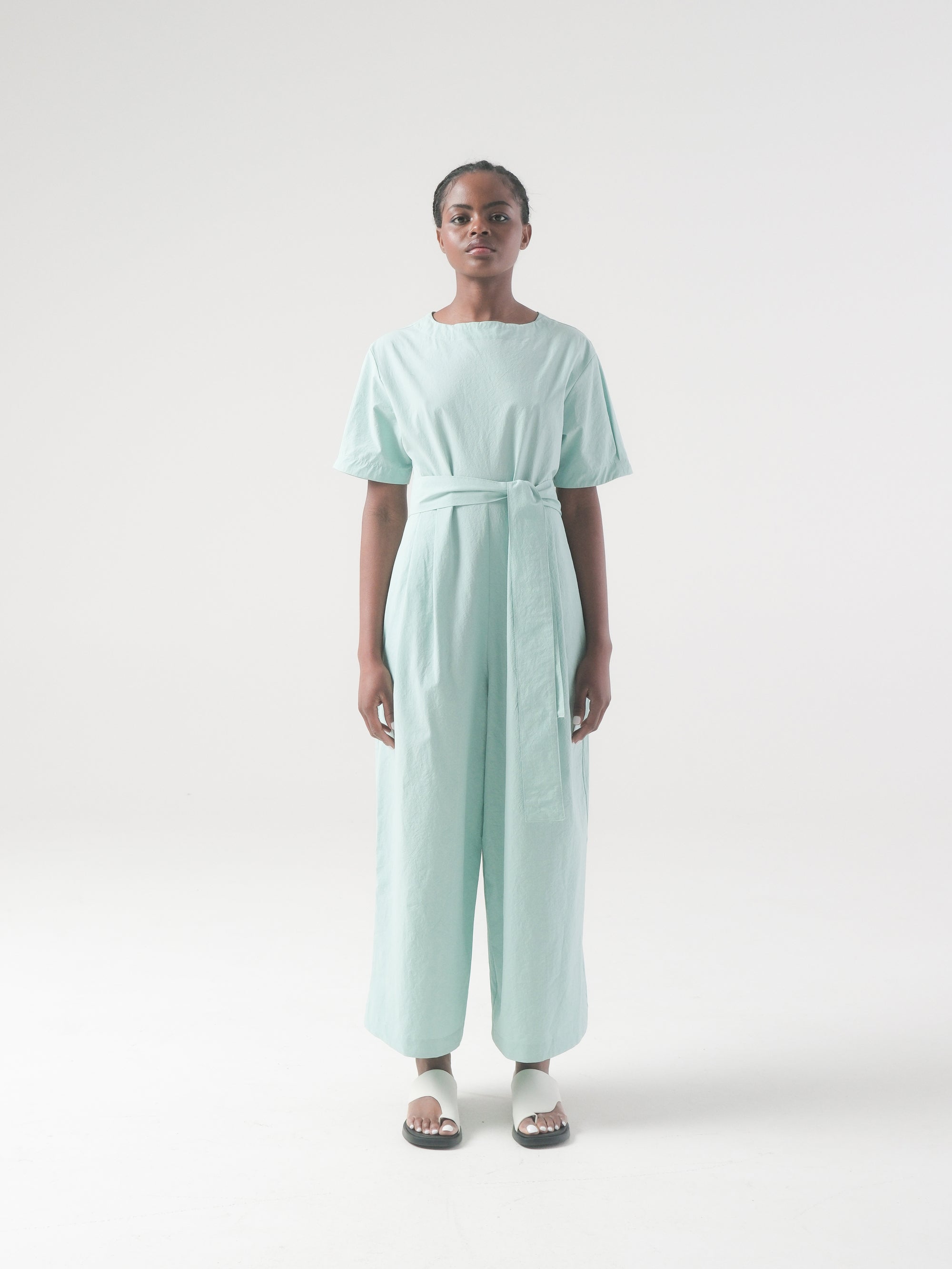 SAMPLE SALE - Milou Jumpsuit in Piscine - MEDIUM / LONG