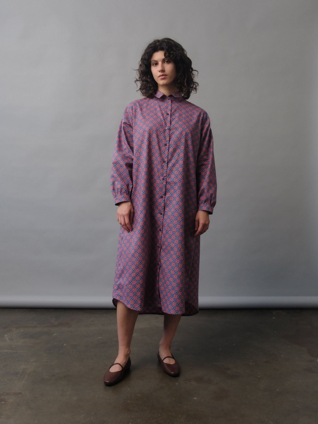 Arden Shirtdress in Solstice