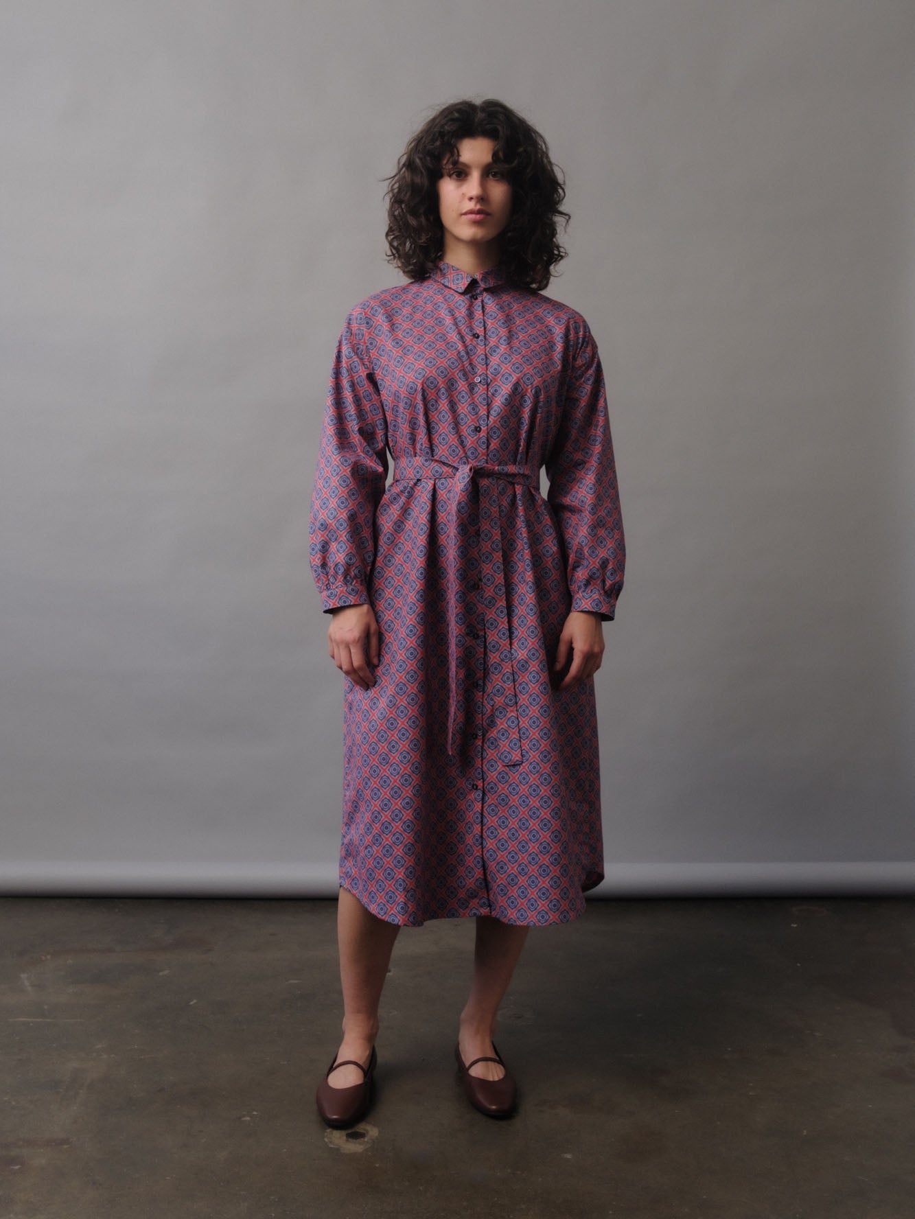 Arden Shirtdress in Solstice